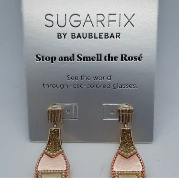 Champagne Shape Earrings / Sugarfix by BaubleBar - Picture 2 of 3